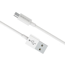 Заредете изображение във визуализатора на галерията – Borofone Cable BX22 Bloom - USB to Micro USB - 2,4A 1 metre white
