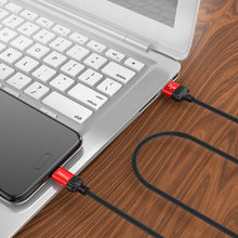 Заредете изображение във визуализатора на галерията – Borofone Cable BX28 Dignity - USB to Micro USB - 2,4A 1 metre red
