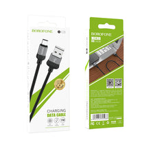 Заредете изображение във визуализатора на галерията – Borofone Cable BX28 Dignity - USB to Micro USB - 2,4A 1 metre grey
