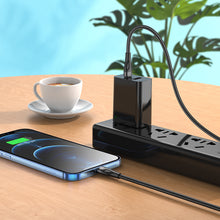 Заредете изображение във визуализатора на галерията – Borofone Cable BX61 Source - Type C to Lightning - PD 20W 1 metre black
