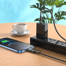 Заредете изображение във визуализатора на галерията – Borofone Cable BX61 Source 2 in 1 - Type C to Type C + Lightning - PD 20W/60W 3A 1 metre black
