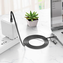 Заредете изображение във визуализатора на галерията – Borofone Cable BX61 Source 2 in 1 - Type C to Type C + Lightning - PD 20W/60W 3A 1 metre black
