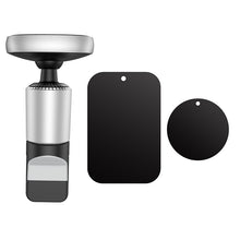 Заредете изображение във визуализатора на галерията – Borofone Car holder BH44 Smart magnetic, air vent mount black-silver
