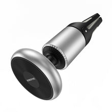 Заредете изображение във визуализатора на галерията – Borofone Car holder BH47 Cool Move magnetic, air vent mount black-silver
