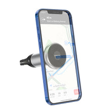 Заредете изображение във визуализатора на галерията – Borofone Car holder BH47 Cool Move magnetic, air vent mount black-silver
