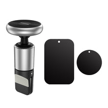 Заредете изображение във визуализатора на галерията – Borofone Car holder BH47 Cool Move magnetic, air vent mount black-silver
