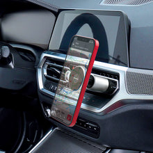 Заредете изображение във визуализатора на галерията – Borofone Car holder BH47 Cool Move magnetic, air vent mount black-silver

