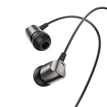 Заредете изображение във визуализатора на галерията – Borofone Earphones BM66 New Sound with microphone grey
