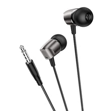 Заредете изображение във визуализатора на галерията – Borofone Earphones BM66 New Sound with microphone grey
