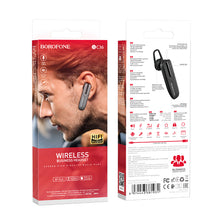 Заредете изображение във визуализатора на галерията – Borofone Bluetooth Headset BC36 Lucky Black
