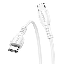 Заредете изображение във визуализатора на галерията – Borofone Cable BX51 Triumph - Type C to Type C - 60W 1 metre white
