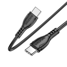 Заредете изображение във визуализатора на галерията – Borofone Cable BX51 Triumph - Type C to Type C - 60W 1 metre black
