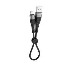 Заредете изображение във визуализатора на галерията – Borofone Cable BX32 Munificent - USB to Lightning - 2.4A 0,25 metres black
