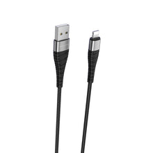 Заредете изображение във визуализатора на галерията – Borofone Cable BX32 Munificent - USB to Lightning - 2.4A 1 metre black
