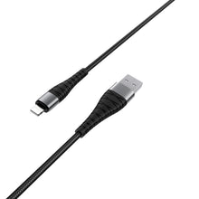Заредете изображение във визуализатора на галерията – Borofone Cable BX32 Munificent - USB to Lightning - 2.4A 1 metre black
