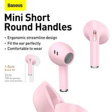Заредете изображение във визуализатора на галерията – Baseus Bluetooth earphones TWS Bowie E8 (NGE8-04) Pink
