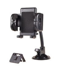 Заредете изображение във визуализатора на галерията – Car Holder VENNUS - ADJUSTABLE - P 17 /air vent and windshield mount/
