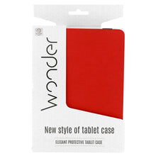 Заредете изображение във визуализатора на галерията – Wonder Leather Tablet Case 10 inches red
