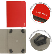 Заредете изображение във визуализатора на галерията – Wonder Leather Tablet Case 13 inches red
