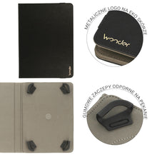 Заредете изображение във визуализатора на галерията – Wonder Leather Tablet Case 10 inches black
