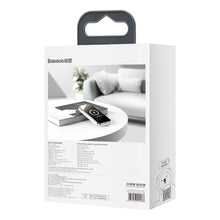 Заредете изображение във визуализатора на галерията – Baseus Power Bank 10000mAh magnetic with induction charging - USB + Type C - QC 3.0 PD 3.0 20W (PPMT-02) white

