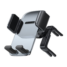 Заредете изображение във визуализатора на галерията – Baseus Easy Control Car Holder to round air vent (SUYK000201) black
