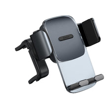 Заредете изображение във визуализатора на галерията – Baseus Easy Control Car Holder to round air vent (SUYK000201) black
