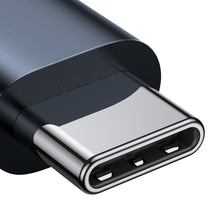 Заредете изображение във визуализатора на галерията – Baseus Cable Flash Series - Type C to Type C - USB4 100W 1 metre (CASS010014) dark grey
