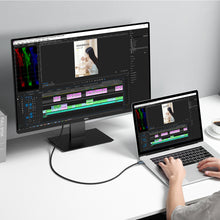 Заредете изображение във визуализатора на галерията – Baseus Cable Flash Series - Type C to Type C - USB4 100W 1 metre (CASS010014) dark grey
