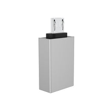 Заредете изображение във визуализатора на галерията – Borofone Adapter BV2 OTG - USB to Micro USB - silver

