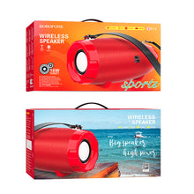 Заредете изображение във визуализатора на галерията – Borofone Portable Bluetooth Speaker BR14 Coolant red
