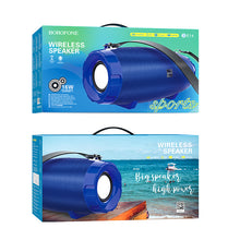 Заредете изображение във визуализатора на галерията – Borofone Portable Bluetooth Speaker BR14 Coolant blue
