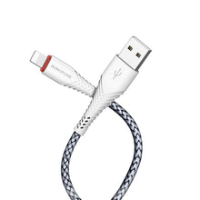 Заредете изображение във визуализатора на галерията – Borofone Cable BX25 Powerful - USB to Lightning - 2,4A 1 metre white

