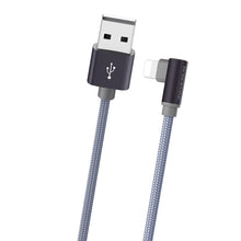 Заредете изображение във визуализатора на галерията – Borofone Cable BX26 Express - USB to Lightning - angled 2,4A 1 metre grey
