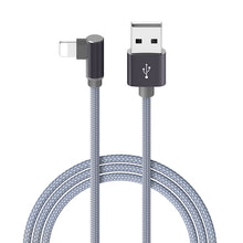 Заредете изображение във визуализатора на галерията – Borofone Cable BX26 Express - USB to Lightning - angled 2,4A 1 metre grey
