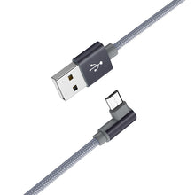 Заредете изображение във визуализатора на галерията – Borofone Cable BX26 Express - USB to Micro USB - angled 2,4A 1 metre grey
