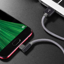 Заредете изображение във визуализатора на галерията – Borofone Cable BX26 Express - USB to Micro USB - angled 2,4A 1 metre grey
