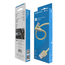 Заредете изображение във визуализатора на галерията – Borofone Cable BX26 Express - USB to Micro USB - angled 2,4A 1 metre grey
