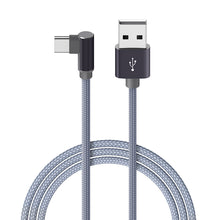 Заредете изображение във визуализатора на галерията – Borofone Cable BX26 Express - USB to Type C - angled 3A 1 metre grey
