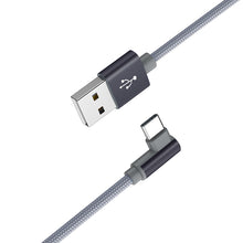 Заредете изображение във визуализатора на галерията – Borofone Cable BX26 Express - USB to Type C - angled 3A 1 metre grey
