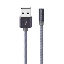 Заредете изображение във визуализатора на галерията – Borofone Cable BX26 Express - USB to Type C - angled 3A 1 metre grey
