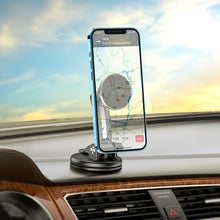 Заредете изображение във визуализатора на галерията – Borofone Car holder H64 Graceful magnetic with windshield mount black
