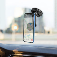 Заредете изображение във визуализатора на галерията – Borofone Car holder H64 Graceful magnetic with windshield mount black
