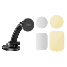 Заредете изображение във визуализатора на галерията – Borofone Car holder H65 Graceful magnetic with windshield mount black
