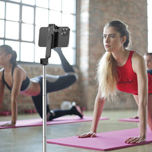 Заредете изображение във визуализатора на галерията – Borofone Selfie Stick BY7 Magic Mirror bluetooth with tripod and remote control black
