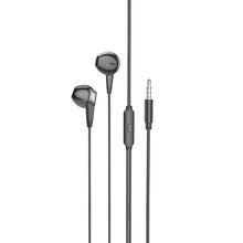 Заредете изображение във визуализатора на галерията – Borofone Earphones BM68 Kelly with microphone black
