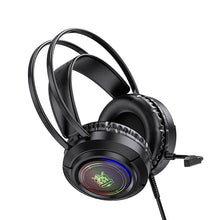 Заредете изображение във визуализатора на галерията – Borofone Headphones BO103 Surpass gaming with microphone black
