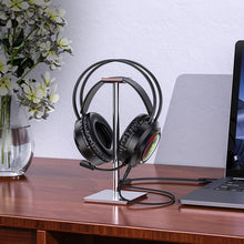 Заредете изображение във визуализатора на галерията – Borofone Headphones BO103 Surpass gaming with microphone black

