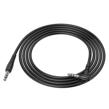 Заредете изображение във визуализатора на галерията – Borofone Cable BL10 - jack 3,5mm to jack 3,5mm - angled 1 metre black
