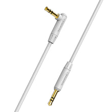 Заредете изображение във визуализатора на галерията – Borofone Cable BL4 - jack 3,5mm to jack 3,5mm - angled 1 metre grey
